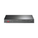 Switch PoE+ No Administrable De Escritorio 10 Puertos / 8 puertos 10/100/1000 Mbps PoE af/at Inteligiente / Presupuesto 123 W / Modo Extendido hasta 250 metros