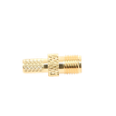 Conector SMA hembra inverso de anillo plegable para cable RG-58/U, Oro/ Oro Teflón.