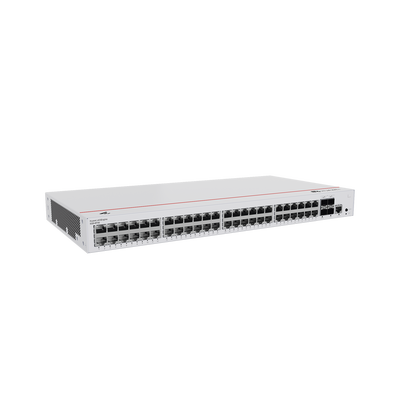 Switch de Acceso Gigabit Administrable  Capa 2 / 48 puertos 10/100/1000 Mbps / 4 Puertos 1GE SFP Uplink / ERPS  / IMGP Snooping / DHCP Snooping / Administración Nube Gratis