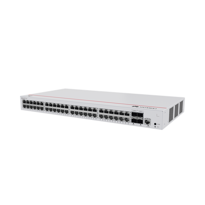 Switch de Acceso Gigabit Administrable  Capa 2 / 48 puertos 10/100/1000 Mbps / 4 Puertos 1GE SFP Uplink / ERPS  / IMGP Snooping / DHCP Snooping / Administración Nube Gratis