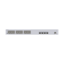 Switch de Acceso eKit Administrable / Capa 2 / 24 Puertos PoE+ Gigabit + 4 Puertos SFP+/SFP + Puerto de Consola  / Poe Perpetuo / Presupuesto PoE 400 W / Sin Licenciamiento