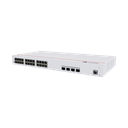 Switch de Acceso eKit Administrable / Capa 2 / 24 Puertos PoE+ Gigabit + 4 Puertos SFP+/SFP + Puerto de Consola  / Poe Perpetuo / Presupuesto PoE 400 W / Sin Licenciamiento