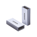 Adaptador USB-A Hembra a USB-A Hembra / USB 3.0 / Velocidades de Transferencia de Datos de Hasta 5 Gbps / Carcasa de Aluminio / Compacto y Portátil / Plug & Play / Compatible con Versiones Anteriores de USB