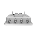 Punto de Acceso Industrial Super Wi-Fi 6 Conectorizado 2x2, Doble Banda Simultanea en 2.4 y 5 GHz, Hasta 400 m de Cobertura, 512 Usuarios Concurrentes