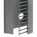Gabinete Rack ProLine ConnecTek 42 UR / 2000 x 800 x 1100 mm Con Capacidad 1134 kg  Acero, Color Negro Con Organizadores Laterales Frontal y Traseros Incluidos