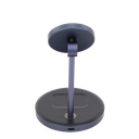 Soporte de Carga Inalámbrica | 3 en 1 | Compatible con MagSafe | Perfecto para iPhone y  AirPods | Carga Rápida Adaptativa /Simultanea | Múltiples Protecciones | Luz Indicadora LED | Aleación de Aluminio | Incluye Cable