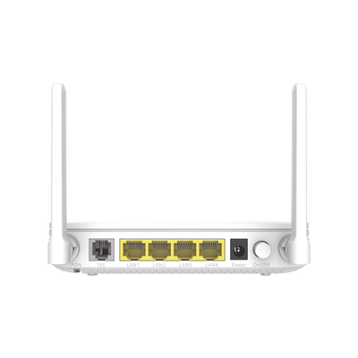 ONT GPON Huawei OptiXstar WiFi4 (2.4GHz) 1 puerto LAN GE + 3FE + 1POTS, hasta 300 Mbps