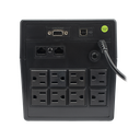 UPS 1000VA/600 W Línea Interactiva 120Vca / 8 tomas 5-15R (6 Respaldadas) / Regulación de Voltaje / Protección RJ45