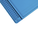 Tapete de silicona de 45 x 30 cm, resistente al calor con áreas magnéticas y de almacenamiento de componentes, ideal para la reparación de equipos y tarjetas electrónicas.