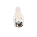 Conector SMA Macho de anillo plegable para cable RG-58/U, Niquel / Oro / Teflón.