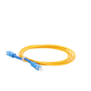 Jumper de Fibra Óptica Monomodo SC/UPC-SC/UPC Simplex de 2 Metros (6.56 Pies), 3mm