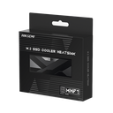 Disipador de calor Activo para SSD M.2 / Aleación de Aluminio / Fácil de Instalación / Ideal para PC de Escritorio