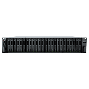 Servidor de Almacenamiento FlashStation FS3410 | 24 Bahías SSD SATA 2.5" | Intel Xeon D-1541 8 Núcleos | 16 GB RAM (Ampliable a 128 GB) | 356,500 IOPS Lectura | 129,400 IOPS Escritura | 4 Puertos 1GbE + 2 Puertos 10GbE