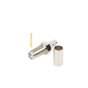Conector SMA Hembra de Anillo Plegable para Cable RG-58/U, Niquel/ Oro / Teflón.