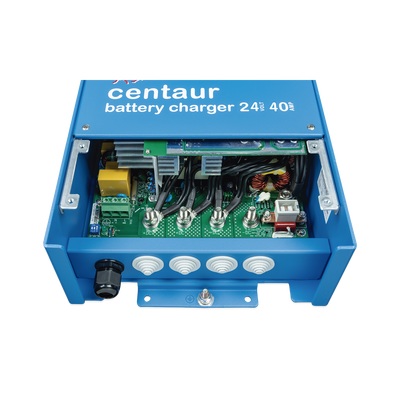 Centaur 24/40 / Cargador de Baterías 24V, 40A / Para Ambientes Marinos y Terrestres. /  Bancos de 160 a 400 Ah