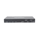 Splitter HDMI 1x2 | 4K@60Hz | Extractor de Audio | Down Scaler | HDR  4:4:4 | EDID | 18Gbps