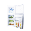 Refrigerador Combinado Solar de 105L (3.7 ft3) - 12/24V, Solución Todo en uno para Aplicaciones Aisladas y Eficiencia Energética.