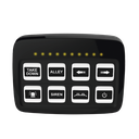 Controlador Universal de 8 interruptores, 12-24 Vcd con Montaje Fijo y de Succión