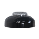 Estrobo Oculto de 12 LED, Brida negra, 12 Vcd, Rojo/Azul, Lente transparente