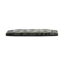 Luz Auxiliar de 3 LED, ámbar, SAE Clase I, Lente transparente