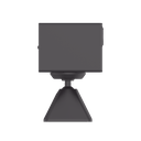 Mini Cámara IP Inalámbrica Con Batería Recargable (Cero Cables) / 2 Megapíxel  / Uso en Interior / Grabación en la Nube / Base Magnética Para Adherirla a Superficies Metálicas