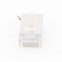 Conector RJ45 para Cable FTP/STP Categoría 5E - Blindado con pin a tierra
