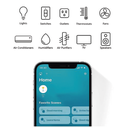 Adaptador Inteligente Plug Mini / WiFi + BLE / 15A 1875W / Medición Consumo Energía / Control App / Compatible Alexa Google / 70 x 39 x 59 mm (2.8 x 1.5 x 2.3 in)