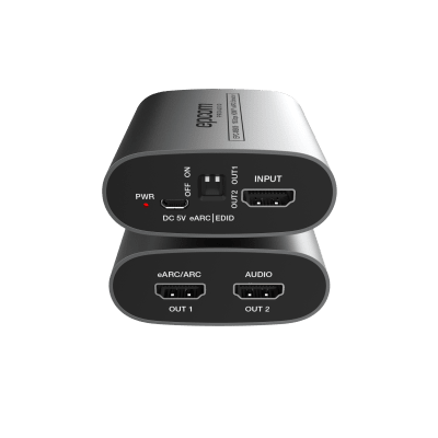 Extractor eARC HDMI | 18 Gbps | Audio Digital | Compatibilidad 4K HDR | Diseño Compacto