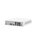 NVR 4 Megapixel (Compatibles con Cámaras AcuSense) / 4 Canales IP / 4 Puertos PoE+ / 1 Bahía de Disco Duro / Salida en Full HD