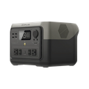 EcoFlow River 2 Max | Estación de Energía Portátil 512Wh Litio LFP / 4 AC 500 W (Max. 1000W) / 1 USB-C 100W / 3 USB -A 12W / Cargador de Coche 8A a 12 o 24V / Conectividad WiFi y Bluetooth (App) / Carga Solar 220W Max.