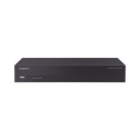 NVR 4 canales grabacion hasta 8MP / H.265, H.264 / P2P Wisenet / 4 puertos PoE Plug and play / soporta 1 disco duro (no incluido).