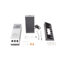 Doorbell de Batería Recargable con Transformador de 5Vcc o Panel Solar (Incluye Panel) / 3 megapíxel / Doble Lente / Protección IP65 / Audio de Dos Vías