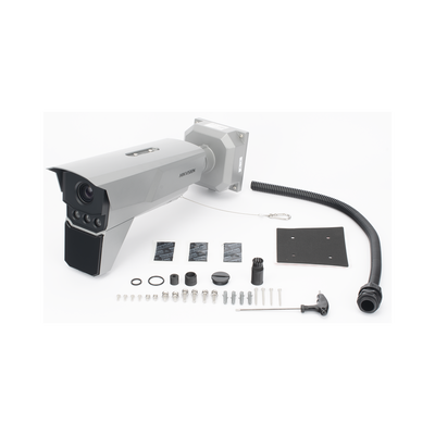 Bala IP 4 Megapixel / ANPR / Radar Interconstruido Medición de 5 a 120 Km/h / Reconocimiento y Captura de Placas Vehiculares para Trafico de Alta Velocidad / DARKFIGHTER / WDR 140 dB / IP67 / IK10 / Lente Mot. 8 a 32 mm / 100 mts IR / MicroSD
