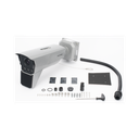 Bala IP 4 Megapixel / ANPR / Radar Interconstruido Medición de 5 a 120 Km/h / Reconocimiento y Captura de Placas Vehiculares para Trafico de Alta Velocidad / DARKFIGHTER / WDR 140 dB / IP67 / IK10 / Lente Mot. 8 a 32 mm / 100 mts IR / MicroSD