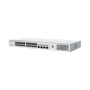 Switch Administrable L2 PoE+ hasta 370W, 24 Puertos Eth 1G, 4 puertos SFP 1G, Administración Remota en la Nube.