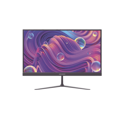 Monitor LED Full HD (1080p) de 21.5" / Ideal para CCTV, Oficina y Hogar / Entrada HDMI-VGA / Montaje VESA ( 75 X 75) / Uso 16/7 / Backlight E-LED / Ultra Delgado
