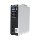 Switch Industrial PoE+ hasta 180 watts , Ideal para temperaturas Extremas y protección contra descargas, 1 puerto PoE++ 60W y 3 puertos PoE+ 30W, 2 SFP Uplink