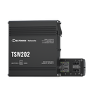 Switch Industrial Administrable L2, 8 puertos PoE 802.3af/at, Soporta Profinet