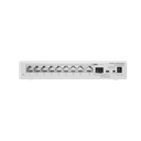 Switch Gigabit No Administrable PoE / 8 puertos 10/100/1000 Mbps (PoE) / 2 Puertos SFP Uplink / 124W
