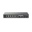 4 en 1: Firewall Nueva Generación, Router, IP PBX (24 usuarios / 8 llamadas), Switch Gigabit de 5 Puertos (4 PoE) y 2 Puertos SFP 2.5 Gigabit