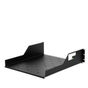 Charola para Rack de 19", 50 cm de Profundidad, 3UR. Capacidad carga: 30 Kg