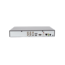 DVR 4 Canales TURBOHD + 2 Canales IP / 5 Megapixel Lite - 3K Lite / Audio de Dos Vías por Coaxitron / Reconocimiento Facial / ACUSENSE (Evista falsas alarmas) / 1 Bahía de Disco Duro / Salida de Video en Full HD