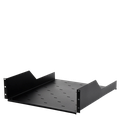 Charola para Rack de 19", 50 cm de Profundidad, 3UR. Capacidad carga: 30 Kg