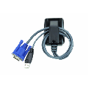 Kit de TI del adaptador para carrito de emergencia de consola KVM USB para ordenador portátil