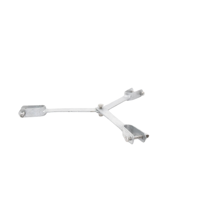 Brida para sujeción de retenida compatible con tramos STZ30G, Galvanizado por Inmersión en Caliente.