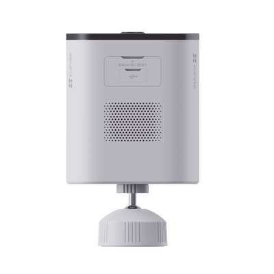 Camara de Bateria con Panel Solar Integrado / 4K Resolucion / WI-FI 6 / Vision Nocturna / Detección Humana y de Vehiculos / Batería de 10400 MAH / IP65
