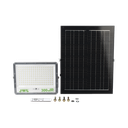 Reflector de 300 W con Panel Solar /  Batería 3.2  V CD / T.C.C. 6 500 K / IP65.