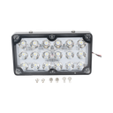 Luz de Escena de 6X3", Color Claro, Ideal para Ambulancias y Vehiculos de Trabajo