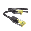 Cable Ethernet Cat7 CLASS F/FTP Redondo con Malla de Nylon 5 Metros (16.40 Pies)