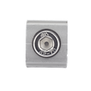 Conector N con tornillo para fijación en riel 5 y 8